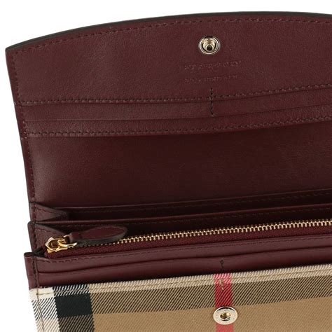 women burberry wallet|burberry women's wallets discount.